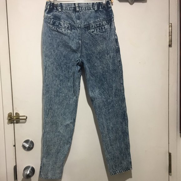 VINTAGE LUCKY STRIKE EMBELLISHED JEANS SIZE 28 - Picture 5 of 7